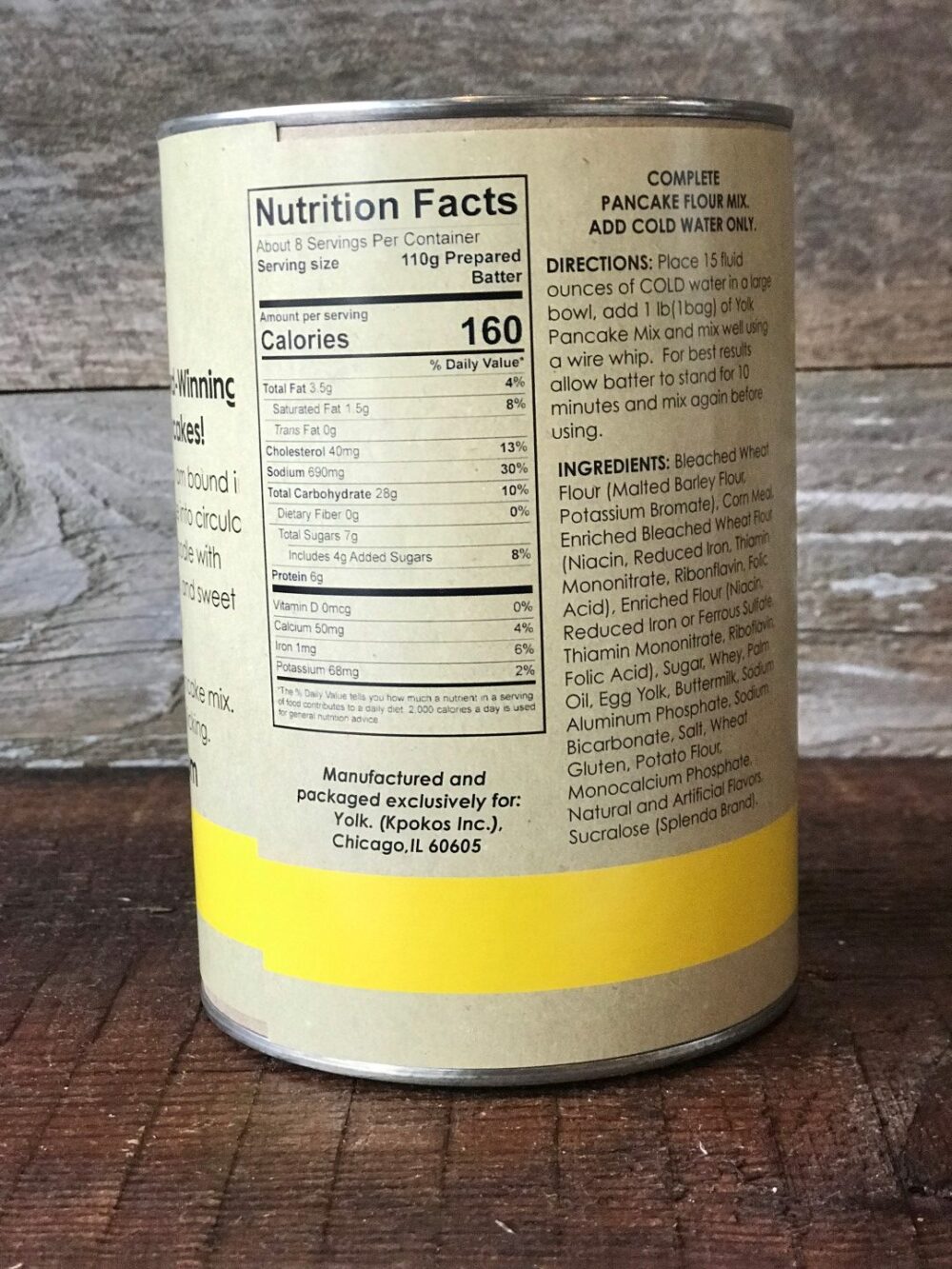 Yolk Pancake Mix - Image 2